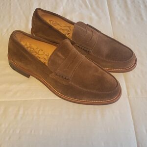 Banana Republic Chocolate Suede Men's Slip-Ons